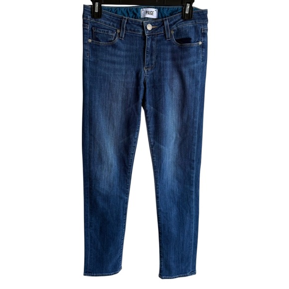 PAIGE Denim - PAIGE Skyline Ankle Peg 'Bridgette' Medium Wash Ladies Skinny Jeans, 27